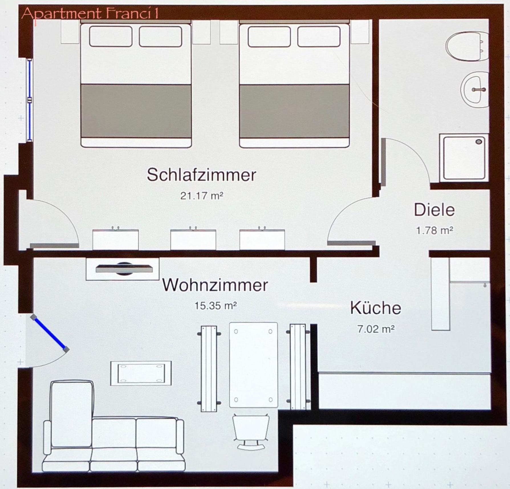 Apartment Franci Wiebelskirchen Buitenkant foto